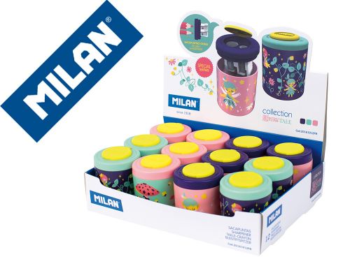 Apara lapis milan 2 usos com deposito sugar expositor de 12 unidades sortidas , Milan , 155367 , 8411574101635